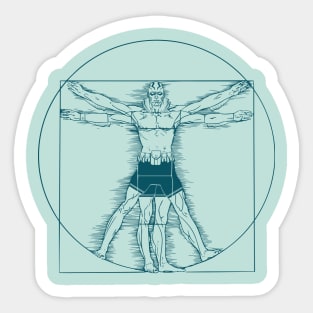 VITRUVIAN ABE SAPIEN - Hellboy Sticker